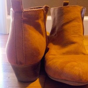 Tan booties - Size 9